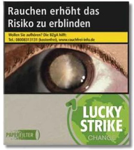 Einzelpackung Lucky Strike Change Green Zigaretten (1x24)