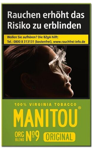 Einzelpackung Manitou ohne Zusätze ORG Blend No.9 Green (1x20)
