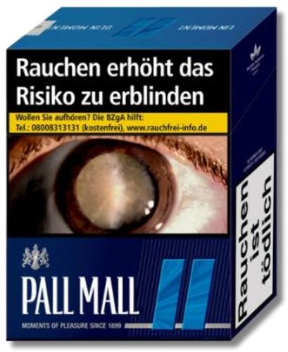 Einzelpackung Pall Mall Blau XXXXL Zigaretten (1x31)