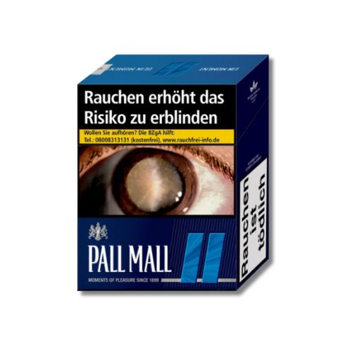 Einzelpackung Pall Mall Blau XXXXL Zigaretten (1x32)