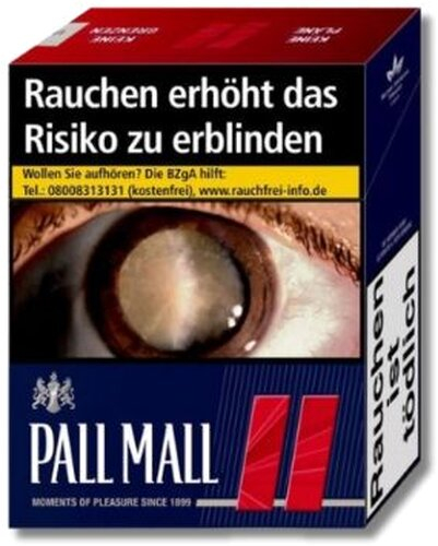 Einzelpackung Pall Mall Rot Giga Zigaretten (1x26)