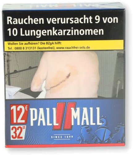 Einzelpackung Pall Mall Rot Super XXXXL Zigaretten (1x32)