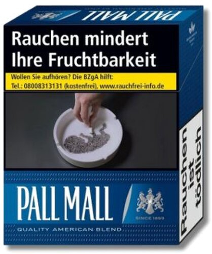 Einzelpackung Palll Mall Blau Giga Zigaretten (1x26)