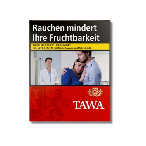 Einzelpackung Tawa Red XXL Zigaretten (1x27)