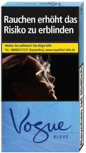 Einzelpackung Vogue SuperSlims Bleue 100 mm (1x20)