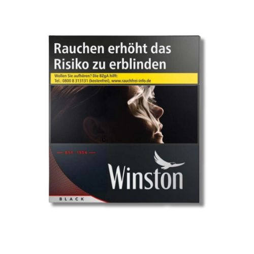 Einzelpackung Winston Black BP 5XL Zigaretten (1x41)