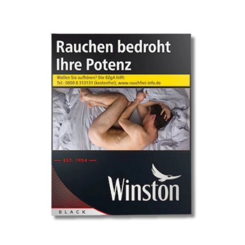 Einzelpackung Winston Black XXL Zigaretten (1x26)