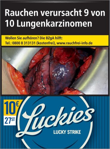Einzepackung Luckies Crafted Blue Giga 1x27