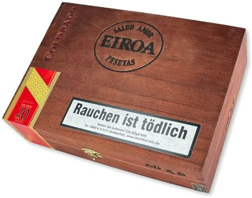 Eiroa The First 20 Years Colorado Toro Zigarren 20 Stück