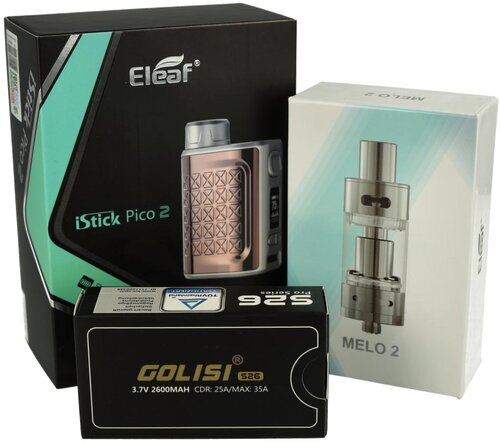Eleaf iStick Pico 2 Full Kit, Rose-Gold Eleaf iStick Pico 2 Full Kit, Rose-Gold