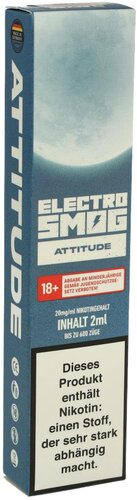 Electro Smog Einweg E-Zigarette Attitude 20mg