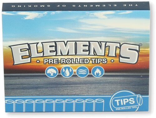 Elements Pre-Rolled Tips Chlorfrei 21 Stück