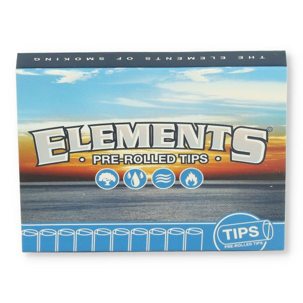 Elements Pre-Rolled Tips Chlorfrei 21 Stück
