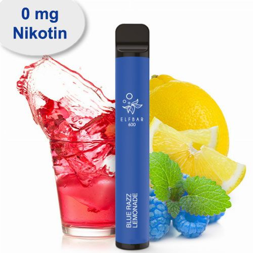 Elf Bar 600 Blue Razz Lemonade Einweg E-Zigarette ohne Nikotin Elf Bar 600 Blue Razz Lemonade Einweg E-Zigarette ohne Nikotin