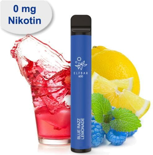 Elf Bar 600 Blue Razz Lemonade Einweg E-Zigarette ohne Nikotin Elf Bar 600 Blue Razz Lemonade Einweg E-Zigarette ohne Nikotin