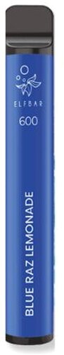 Elf Bar 600 Blue Razz Lemonade Einweg E-Zigarette ohne Nikotin