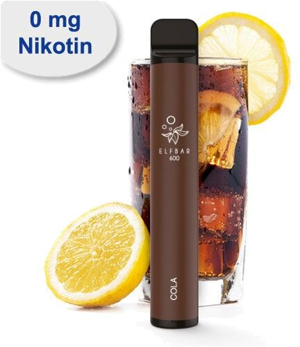 Elf Bar 600 Cola Aroma Einweg E-Zigarette ohne Nikotin Elf Bar 600 Cola Aroma Einweg E-Zigarette ohne Nikotin