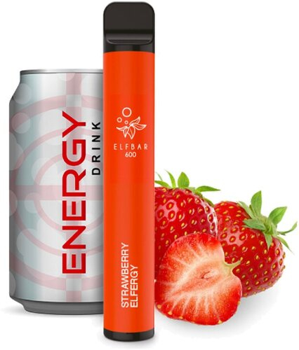Elf Bar 600 Einweg E-Zigarette Elfergy Strawberry Aroma 20mg Nikotin Elf Bar 600 Einweg E-Zigarette Elfergy Strawberry Aroma 20mg Nikotin