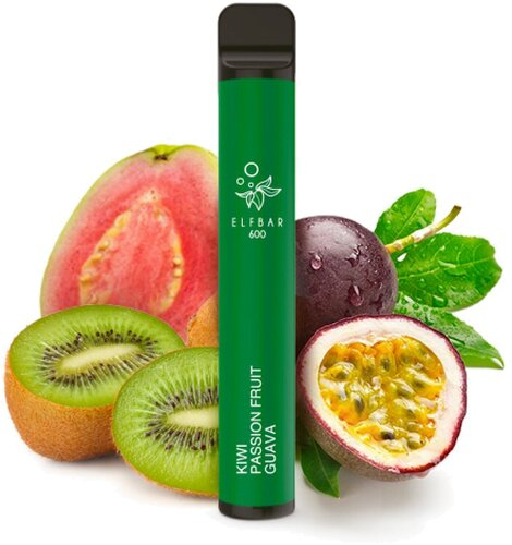 Elf Bar 600 Einweg E-Zigarette Kiwi Passion Fruit Guave 20mg Nikotin