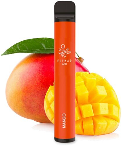 Elf Bar 600 Einweg E-Zigarette Mango Aroma 20mg Nikotin Elf Bar 600 Einweg E-Zigarette Mango Aroma 20mg Nikotin