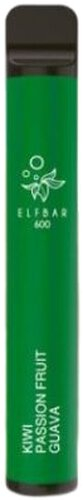 Elf Bar 600 Einweg E-Zigarette Kiwi Passion Fruit Guave Nikotinfrei