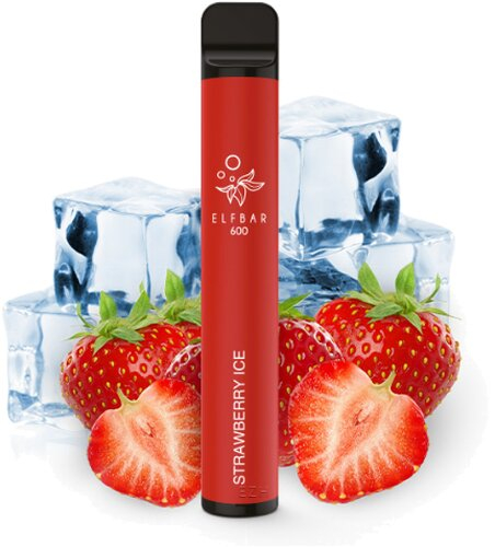 Elf Bar 600 Strawberry-Ice Einweg E-Zigarette 20mg Nikotin Elf Bar 600 Strawberry-Ice Einweg E-Zigarette 20mg Nikotin