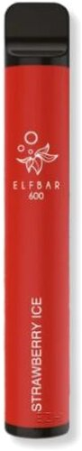 Elf Bar 600 Strawberry Ice Einweg E-Zigarette ohne Nikotin
