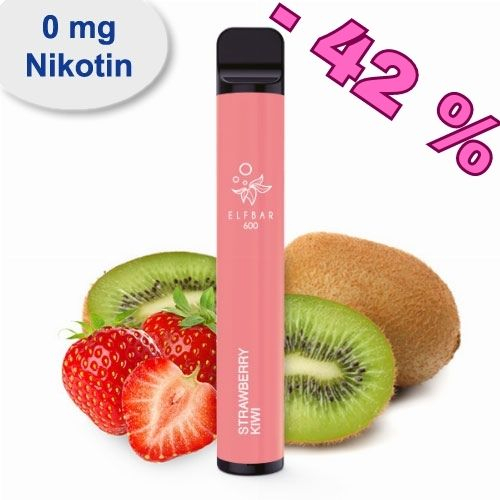 Elf Bar 600 Strawberry Kiwi Einweg E-Zigarette ohne Nikotin Elf Bar 600 Strawberry Kiwi Einweg E-Zigarette ohne Nikotin