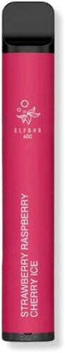 Elf Bar 600 Strawberry Raspberry Cherry Ice Einweg E-Zigarette 20mg