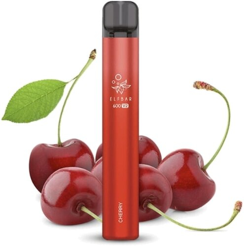 Elf Bar 600 V2 Cherry Einweg E-Zigarette 20mg Elf Bar 600 V2 Cherry Einweg E-Zigarette 20mg