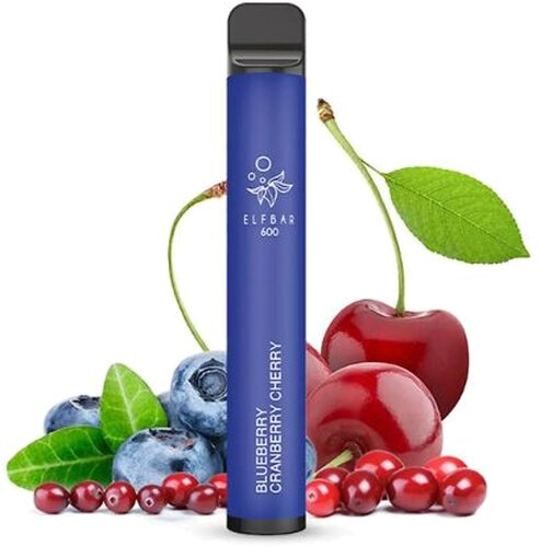 Elf Bar 600 Blueberry Cranberry Cherry Einweg E-Zigarette 20mg Elf Bar 600 Blueberry Cranberry Cherry Einweg E-Zigarette 20mg