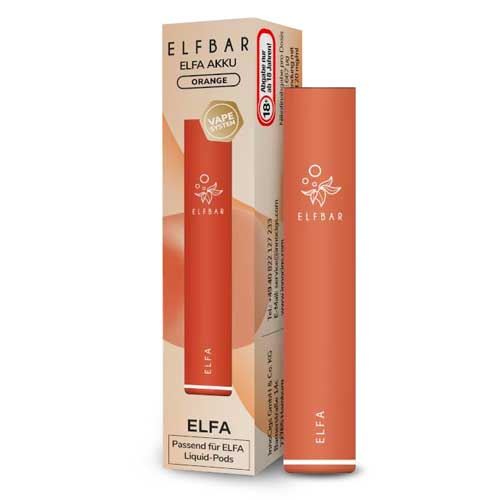 Elf Bar ELFA Akku-Träger Orange Elf Bar ELFA Akku-Träger Orange