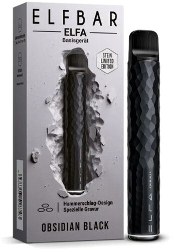 Elf Bar ELFA Akku-Träger Stein Limited Edition Obsidian Black