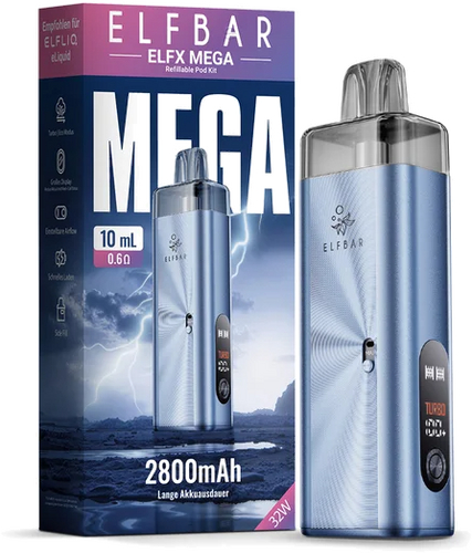 Elf Bar ELFX Mega Kit 2800mAh Cyan