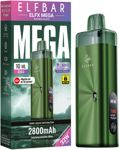 Elf Bar ELFX Mega Kit 2800mAh Green