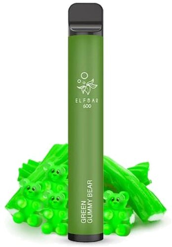 Elf Bar Green Gummy Bear Einweg E-Zigarette 20mg