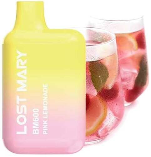 Elf Bar Lost Mary BM600 Pink Lemonade Einweg E-Zigarette 20mg