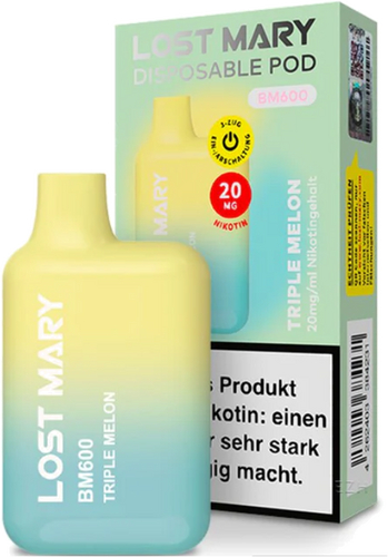 Elf Bar Lost Mary BM600 Triple Melon Einweg E-Zigarette 20mg