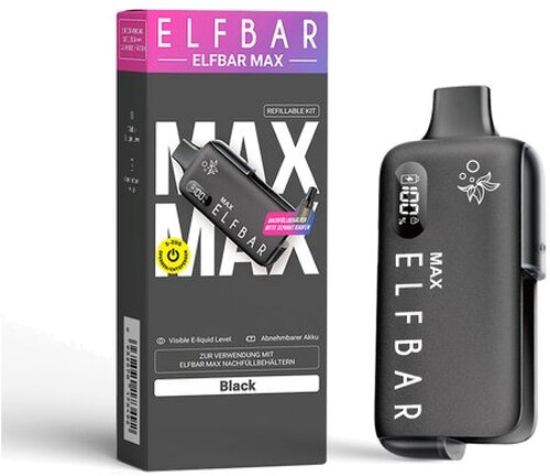 Elfbar Max Basisgerät Black