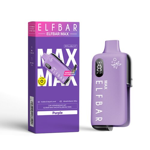 ELF Bar Max Basisgerät Purple