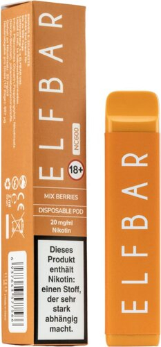 Elf Bar NC600 Einweg E-Zigarette Mix Berries 20 mg Nikotin Elf Bar NC600 Einweg E-Zigarette Mix Berries 20 mg Nikotin