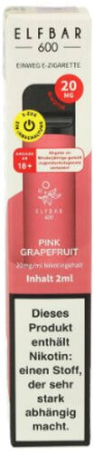 Elf Bar Pink Grapefruit Einweg E-Zigarette 20mg