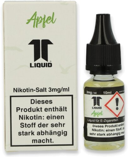 ELF-Liquid Apfel Nikotinsalz Liquid 10ml 3mg ELF-Liquid Apfel Nikotinsalz Liquid 10ml 3mg