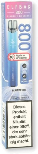 Elfbar 800 Blueberry Einweg E-Zigarette 20mg