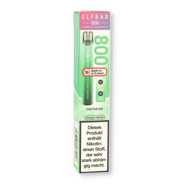 Elfbar 800 Cactus Ice Einweg E-Zigarette 20mg