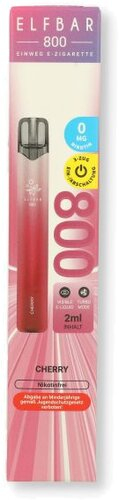 Elfbar 800 Cherry Einweg E-Zigarette 0mg