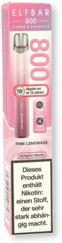 Elfbar 800 Pink Lemonade Einweg E-Zigarette 20mg