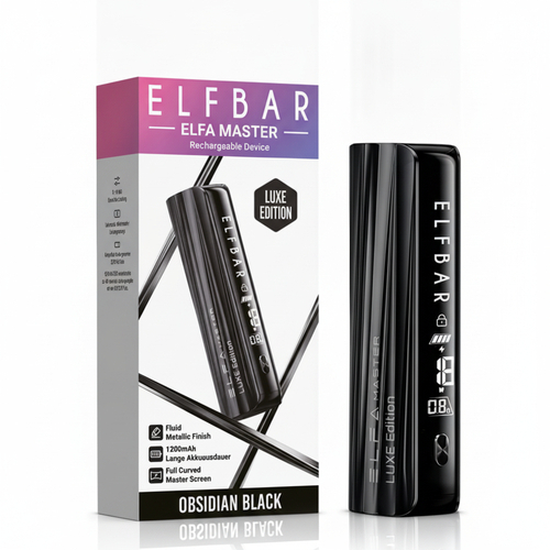 Elfbar ELFA Master Luxe Edition E-Zigarette Obsidian Black