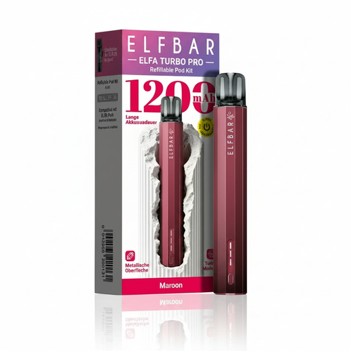 Elfbar Elfa Turbo Pro Kit Maroon