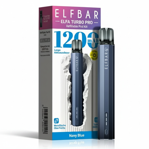 Elfbar Elfa Turbo Pro Kit Navy Blue